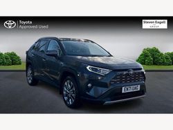 Grey Used 2021 Toyota RAV4 Estate | £29,555 (A bit pricey)