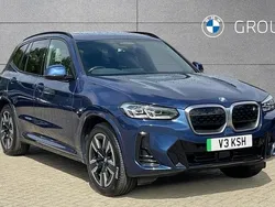 Blue Used 2022 BMW iX3 M Sport SUV | £28,095 (Fair price)