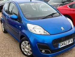 Blue Used 2012 Peugeot 107 Active Hatchback | £1,899 (Fair price)