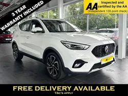 White Used 2021 MG ZS Exclusive Sedan | £14,295 (Fair price)