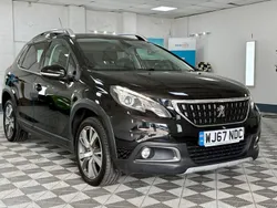 Black Used 2017 Peugeot 2008 Allure SUV | £7,291 (Fair price)