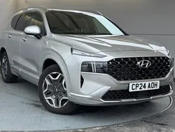 Silver Used 2024 Hyundai Santa Fe Ultimate SUV | £38,499 (Fair price)