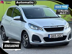 Silver Used 2015 Peugeot 108 Active Hatchback | £5,500 (Super price)