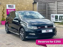 Black Used 2017 VW Polo GTI Hatchback | £12,494 (Fair price)
