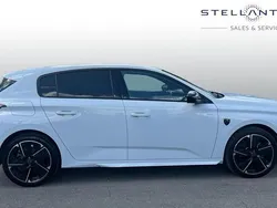 White Used 2024 Peugeot e-308 GT Hatchback | £20,967 (Super price)
