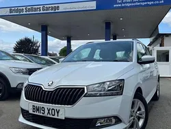 White Used 2019 Skoda Fabia SE Estate | £9,795 (Fair price)