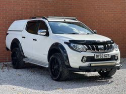 White Used 2018 Mitsubishi L200 Warrior Pickup | £14,495 (A bit pricey)