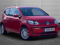Red Used 2018 VW up! move up! Hatchback | £7,095 (Fair price)