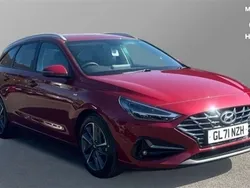 Red Used 2022 Hyundai i30 Premium Estate | £15,196 (Fair price)