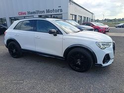 White Used 2021 Audi Q3 Black Edition SUV | £21,995 (Fair price)