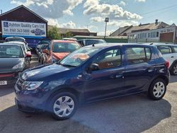 Blue Used 2017 Dacia Sandero Ambiance Hatchback | £5,195 (Fair price)