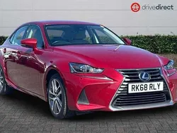 Red Used 2018 Lexus IS300h Sedan | £14,300 (Fair price)
