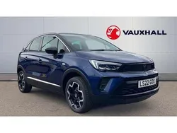 Blue Used 2022 Vauxhall Crossland Ultimate SUV | £15,041 (Fair price)