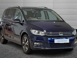 Atlantic blue Used 2022 VW Touran SEL MPV | £26,990 (A bit pricey)