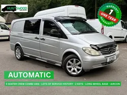 Silver Used 2007 Mercedes Vito MPV | £6,495 (Expensive)