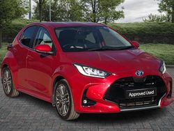 Scarlet flare Used 2023 Toyota Yaris Hybrid Hatchback | £17,999 (Fair price)