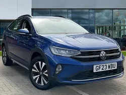 Reef blue metallic Used 2023 VW Taigo Life SUV | £16,595 (Fair price)