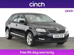 Black Used 2018 Skoda Rapid SE Hatchback | £8,449 (Fair price)