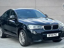 Black Used 2018 BMW X4 M Sport SUV | £16,990