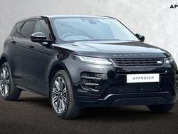 Santorini black Used 2025 Land Rover Range Rover evoque SE Dynamic SUV | £45,996