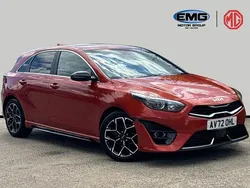 Orange Used 2022 Kia Ceed GT GT-Line Hatchback | £14,499 (Fair price)