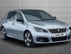 Blue Used 2019 Peugeot 308 GT-line Hatchback | £9,795 (Fair price)