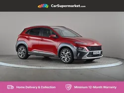 Red Used 2022 Hyundai Kona Premium SUV | £14,197 (Good price)