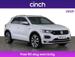 Silver Used 2021 VW T-Roc R-line SUV | £20,449 (Fair price)