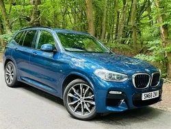 Blue Used 2019 BMW X3 M Sport SUV | £19,889 (Good price)