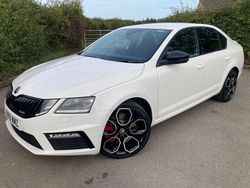 White Used 2019 Skoda Octavia vRS Hatchback | £15,995 (Fair price)