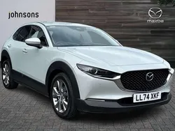 White Used 2024 Mazda CX-30 Takumi-Line SUV | £23,273