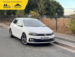 White Used 2019 VW Polo R-line Hatchback | £13,295 (Fair price)