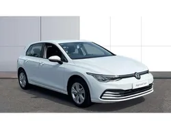 White Used 2021 VW Golf VIII Life Hatchback | £14,995 (Fair price)