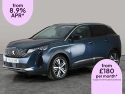 Blue Used 2022 Peugeot 3008 Allure Premium Hatchback | £13,851 (Good price)