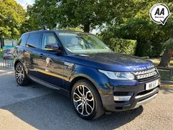 Blue Used 2016 Land Rover Range Rover Sport HSE SUV | £17,495 (Good price)