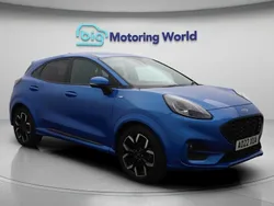 Blue Used 2022 Ford Puma ST-Line X SUV | £18,300 (Fair price)