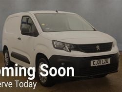 White Used 2021 Peugeot Partner Van | £13,794 (Expensive)