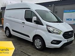 White Used 2019 Ford Transit Custom Trend Van | £12,495 (Fair price)