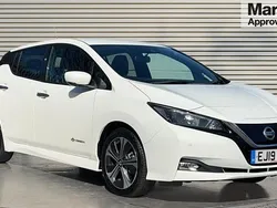White Used 2019 Nissan Leaf N-Connecta Hatchback | £8,144 (Good price)