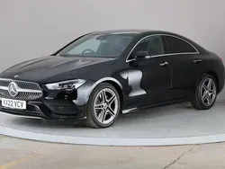 Black Used 2022 Mercedes CLA250 AMG Line Premium Plus Sedan | £28,450 (Fair price)