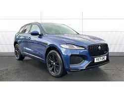 Blue Used 2021 Jaguar F-Pace R-Dynamic SUV | £28,629 (Fair price)