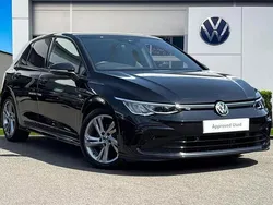 Black Used 2021 VW Golf VIII R-line Hatchback | £17,480 (Fair price)