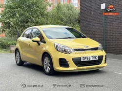 Yellow Used 2015 Kia Rio Hatchback | £5,990 (Fair price)