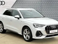 White Used 2023 Audi Q3 S-Line SUV | £27,620 (Good price)