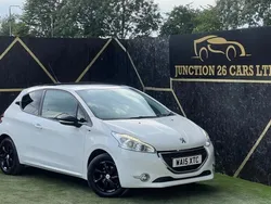 White Used 2015 Peugeot 208 Style Hatchback | £3,795 (Fair price)