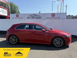 Red Used 2019 Mercedes A250 AMG line Hatchback | £15,995 (Super price)