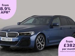 Blue Used 2022 BMW 520 M Sport Estate | £25,225 (Good price)