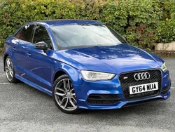 Blue Used 2014 Audi S3 Advanced Sedan | £15,795 (Fair price)