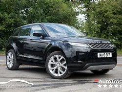 Black Used 2019 Land Rover Range Rover evoque SE SUV | £17,799 (Fair price)