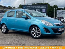 Blue Used 2013 Vauxhall Corsa Active Hatchback | £4,695 (Fair price)